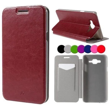 Image 1 of Samsung Galaxy J7 SM-J700F Wallet Кожен Калъф и Протектор