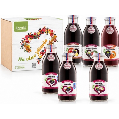 Zamio Balíček Na Vlne Zdravia Arónia Mix 6 x 500 ml