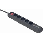 Gembird EnerGenie 5 Plug + USB 1,5 m (SPG5-U2-5)