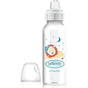 Dr. Brown's Преходно шише Dr. Brown's Milestones - Лъвче, 250 ml (72239315323) - ozone