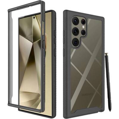 Techsuit Калъф за Samsung Galaxy S24 Ultra + Folio - Techsuit - Defense360 Pro - Черен