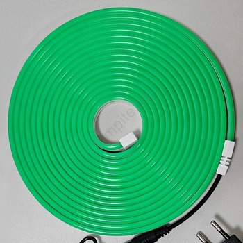 Baterie Centrum Led гъвкав неонов лента 10w 230v 5м ip65 зелена (bc0577)