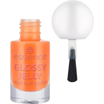 essence Лак за нокти Glossy Jelly, 03 Orange, 5 ml