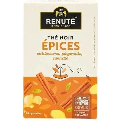 RENUTÉ Černý čaj s kořením a citrusovými plody 20 sáčků 32 g