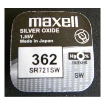 Maxell Бутонна батерия сребърна maxell sr-721 sw ag11/362/ 1.55v (ml-bs-sr-721-sw)