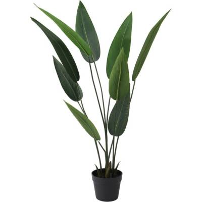 Sconto Umelá rastlina v kvetináči STRELÍCIA zelená, 110 cm