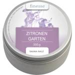 Chemoform finesse® Ексфолираща сол за сауна, Лимонова градина, 300 г