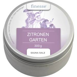 Chemoform finesse® Ексфолираща сол за сауна, Лимонова градина, 300 г