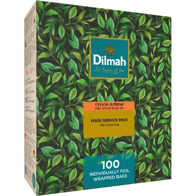 Dilmah Černý čaj Ceylon Supreme 100 ks
