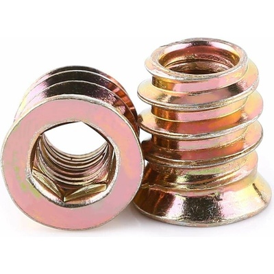 Závitová vložka do dřeva M6 x 13 mm (20 ks) – Zboží Mobilmania
