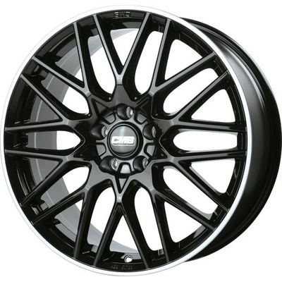 CMS C25 8,5x20 5x108 ET45 black polished rim