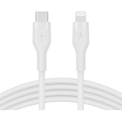 BOOST CHARGE Flex Silicone cable USB-C to Lightning - 1M - White (CAA009bt1MWH)