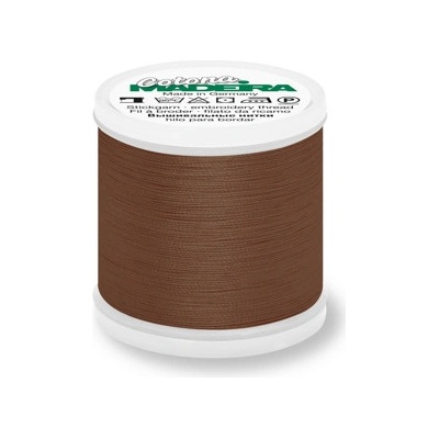 Quiltovací a vyšívací nit Madeira Cotona 30 (200m) barva 678 coffee brown