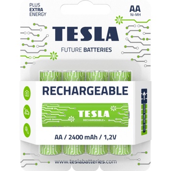 TESLA RECHARGEABLE+ AA 2450 mAh 4ks 1099137209