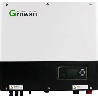 Solight měnič Growatt 10kW třífázový hybridní asymetrický FV-SPH10000TL3-BH – Zboží Mobilmania