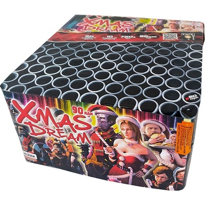 Kompaktní ohňostroj Xmas dream 90 ran 20 mm