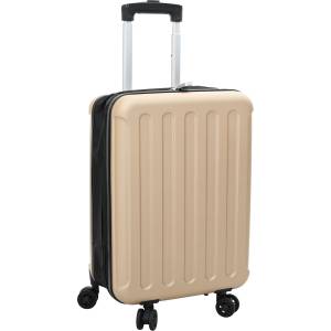 vidaXL Куфар с заключване Шампанско 34 x 23 x 55.5 см ABS пластмаса (42006254)