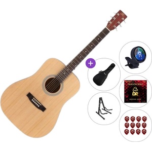 SX SD204 Premium SET Natural Акустична китара