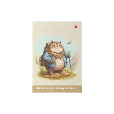 SÜNI ICO Sinful Cat A5 32 страници за предучилищно послание и тетрадка 7500159000 (7500159000)