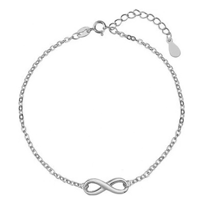 Prošperk stříbrný náramek nekonečno S1543