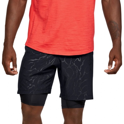 Under Armour Pánske kraťasy Woven Graphic Emboss Sts Čierna