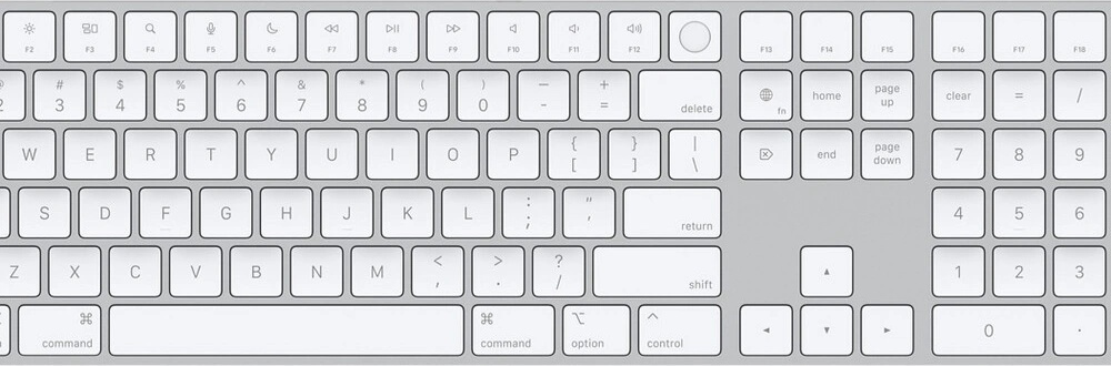 Apple Magic Keyboard Touch ID with Numeric Keypad MK2C3SL/A