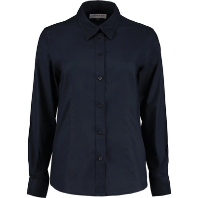 Kustom Kit košile KK 361 Oxford dlouhý rukáv dámská Navy french