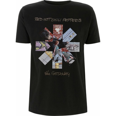 NNM мъжка тениска Red Hot Chili Peppers - Getaway Album Asterisk - Черен - RTRHCTSBGET