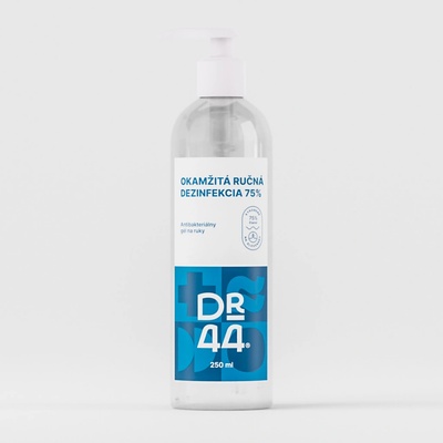 DR.44 okamžitá ručná dezinfekci antibakteriálny gél 250 ml