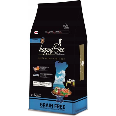 HappyOne Mediterraneum adult sardinkové 12 kg