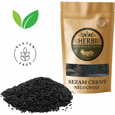 Herbi Sezam čierny nelúpaný, 50 g