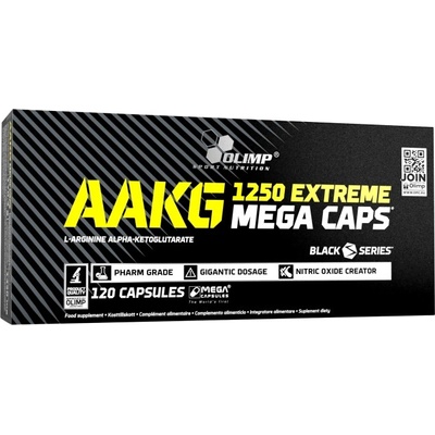 Olimp Sport Nutrition AAKG Extreme 1250 Mega Caps [120 капсули]