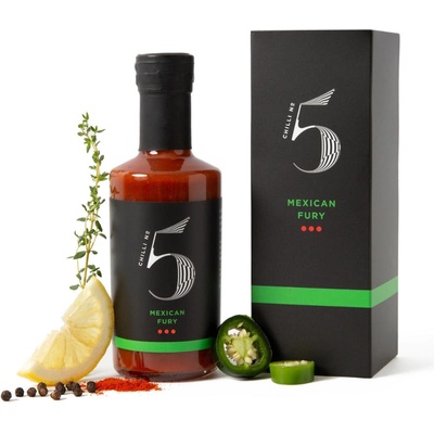 Chilli No5 Гурме чили сос MEXICAN FURY 200 мл, Chilli No5 (CHIBOTMEX0006)
