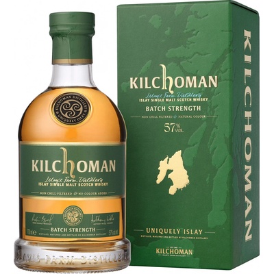 Kilchoman Uniquely Islay Batch Strength 57% 0,7 l (karton)