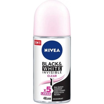 Nivea Део Ролон Nivea Black&White Clear 50мл