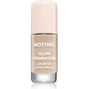 Notino Glow Foundation With SPF 50 & Plant Extracts озаряващ фон дьо тен SPF 50 01 Fair Neutral 30ml
