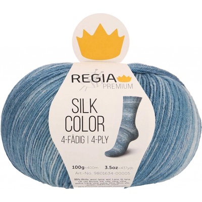 Regia Premium Silk Color 65 teal color