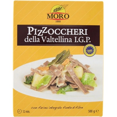 Moro pizzoccheri della valtellina igp sušené pohankové těstoviny 0,5 kg