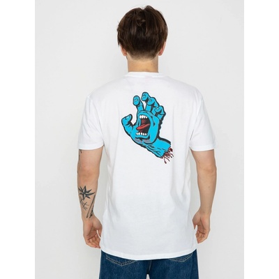 Santa Cruz Screaming Hand Chest white