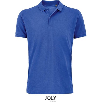 Sol's Planet Men pánske polo z bio bavlny modré royal