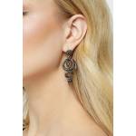 KILLSTAR Обици KILLSTAR - Deadly Coil - Gunmetal - KSRA012981