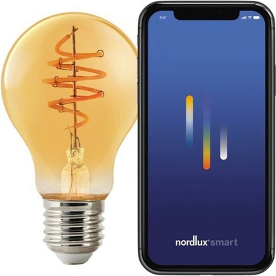 Nordlux LED žárovka Smart Deco Gold Standard 4,7W E27 2200K jantarová Dekorativní