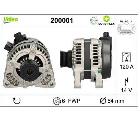 Alternátor VALEO 200001
