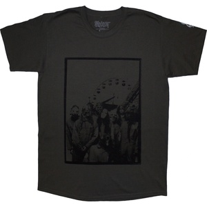 Slipknot Amusement Park (Back Print & Sleeve Print) Charcoal Grey XL Риза (SKTS65MC04)