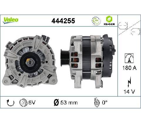 Alternátor VALEO 444255