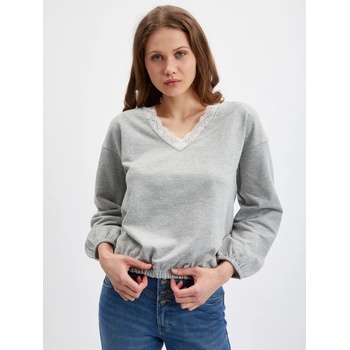 Image 1 of orsay Светлосив дамски меланжиран суичър ORSAY Orsay | Siv | ЖЕНИ | XS