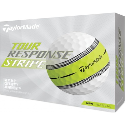 Taylor Made Tour Response Stripe 12-pack golfové míčky – Zbozi.Blesk.cz