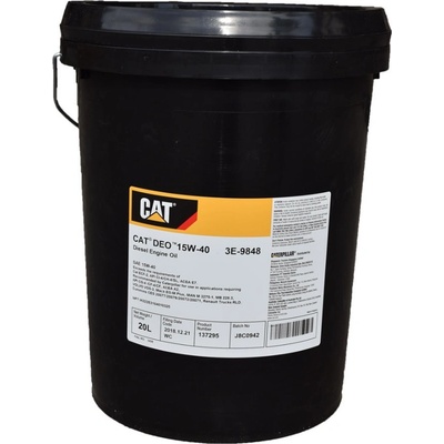CAT DEO 15W-40 20 l od 2 439 Kč - Heureka.cz