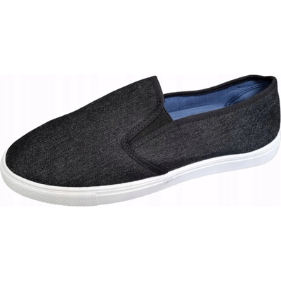 Zasúvacie tenisky čierne