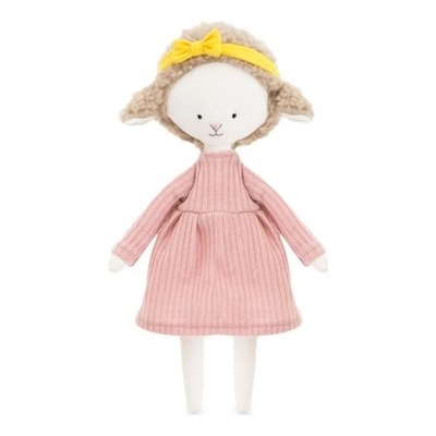 Ovečka Zoe v růžovém svetru od firmy ORANGE TOYS Zoe the sheep 29 cm